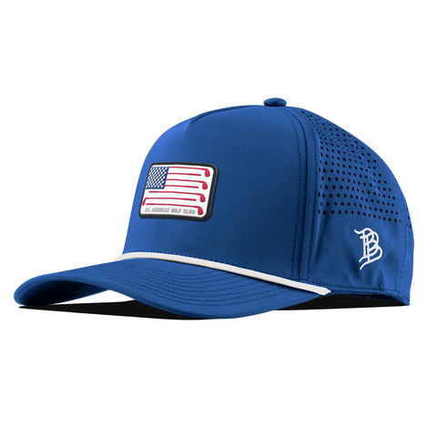 Hailey Ostrom "All American Golf Club" Curved 5 Panel Rope Royal