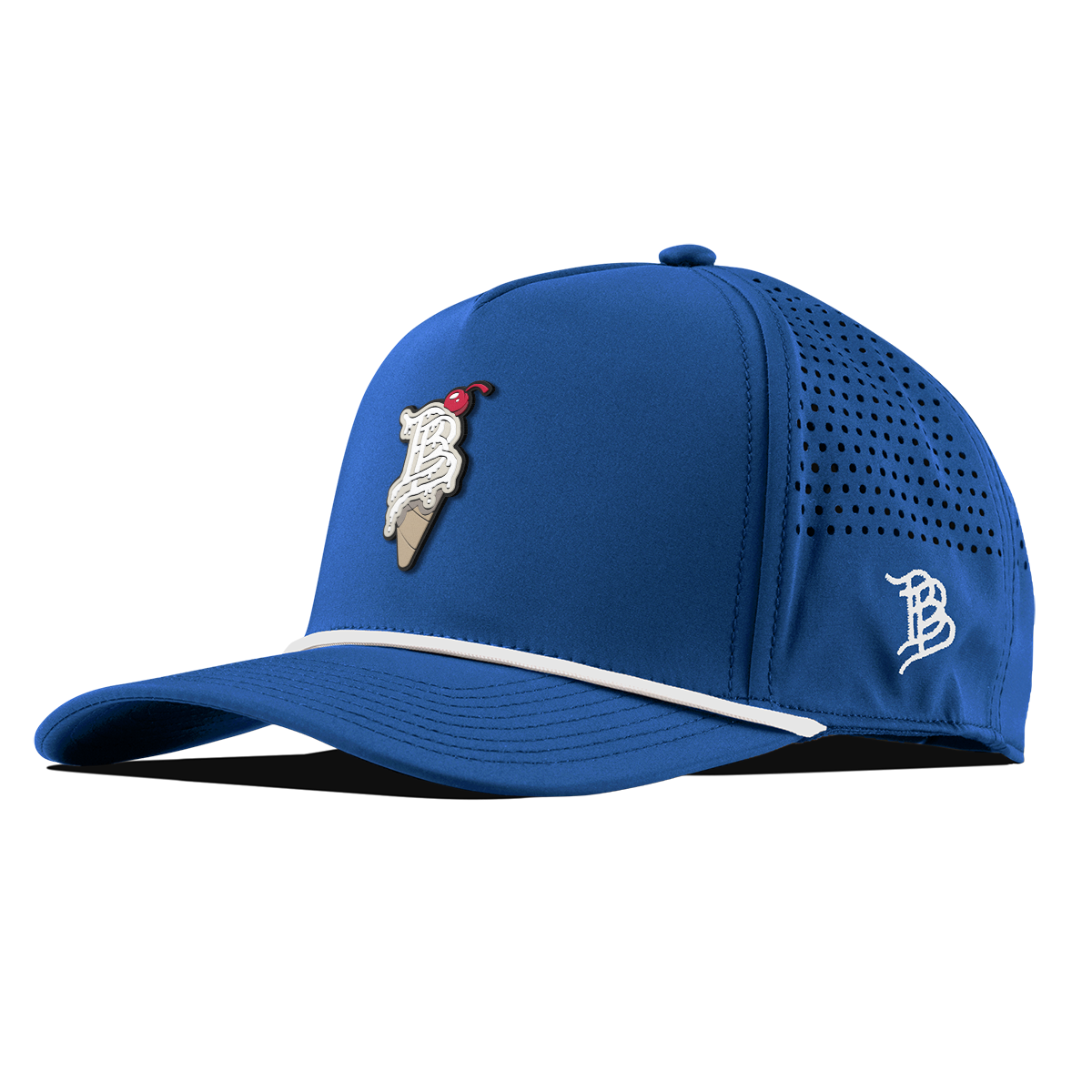 BB Drip Cone Curved 5 Panel Rope Royal