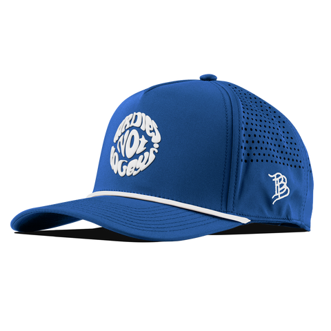 Birdies Not Bogeys® Curved 5 Panel Rope Royal