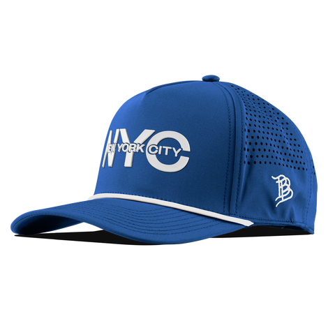 City Block New York Curved 5 Panel Rope Royal