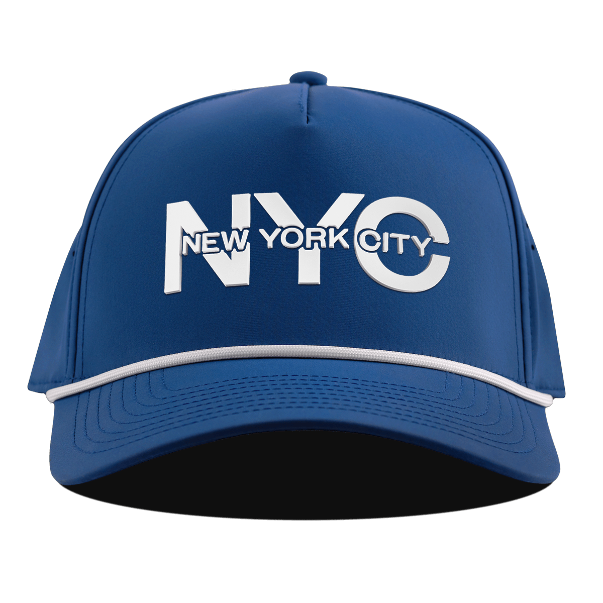 City Block New York Curved 5 Panel Rope Royal