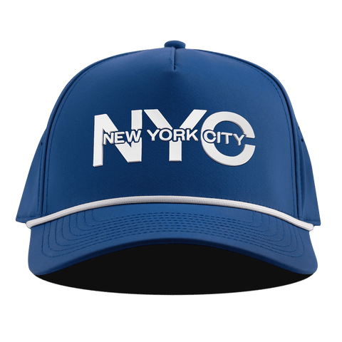City Block New York Curved 5 Panel Rope Royal