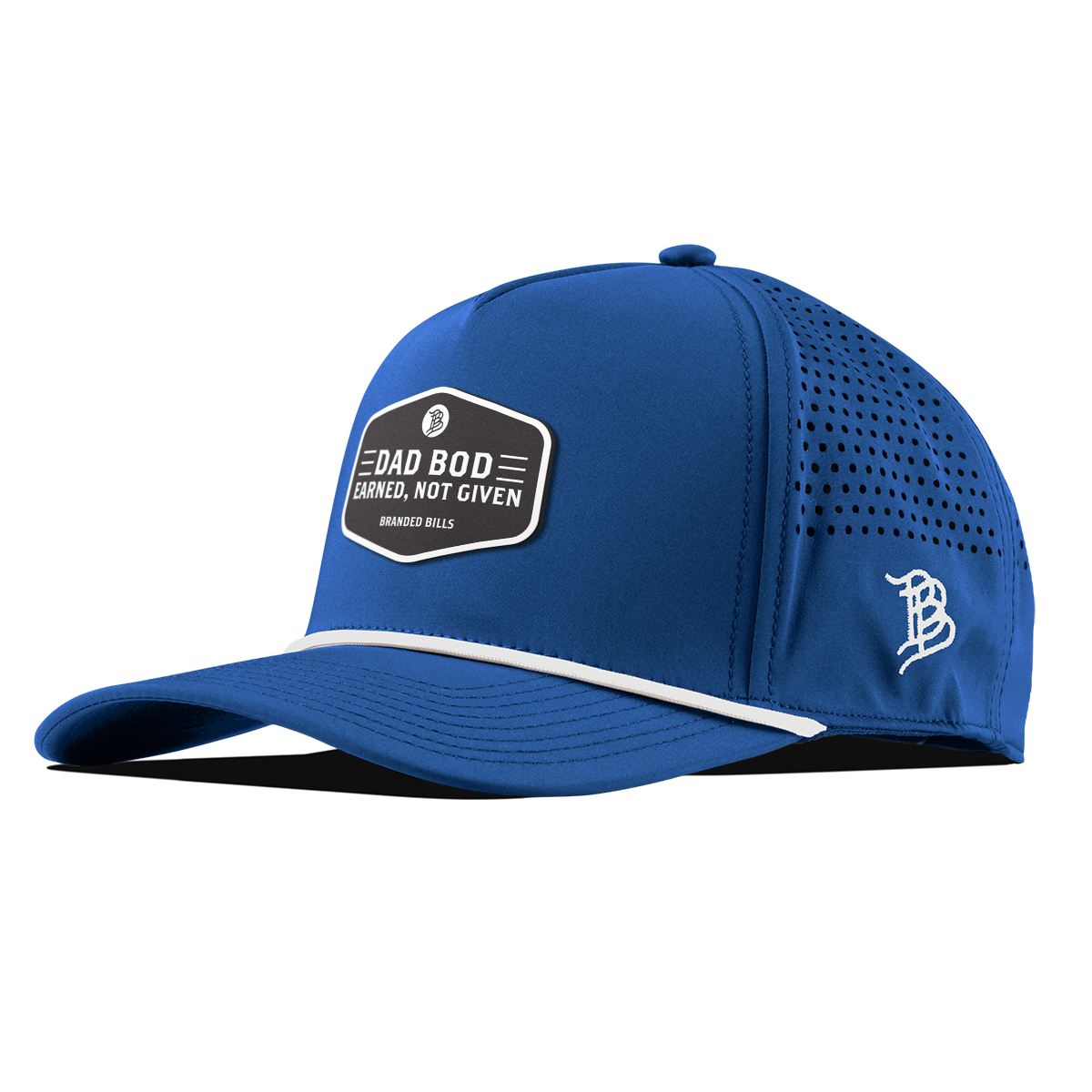 Dad Bod Curved 5 Panel Rope Royal 