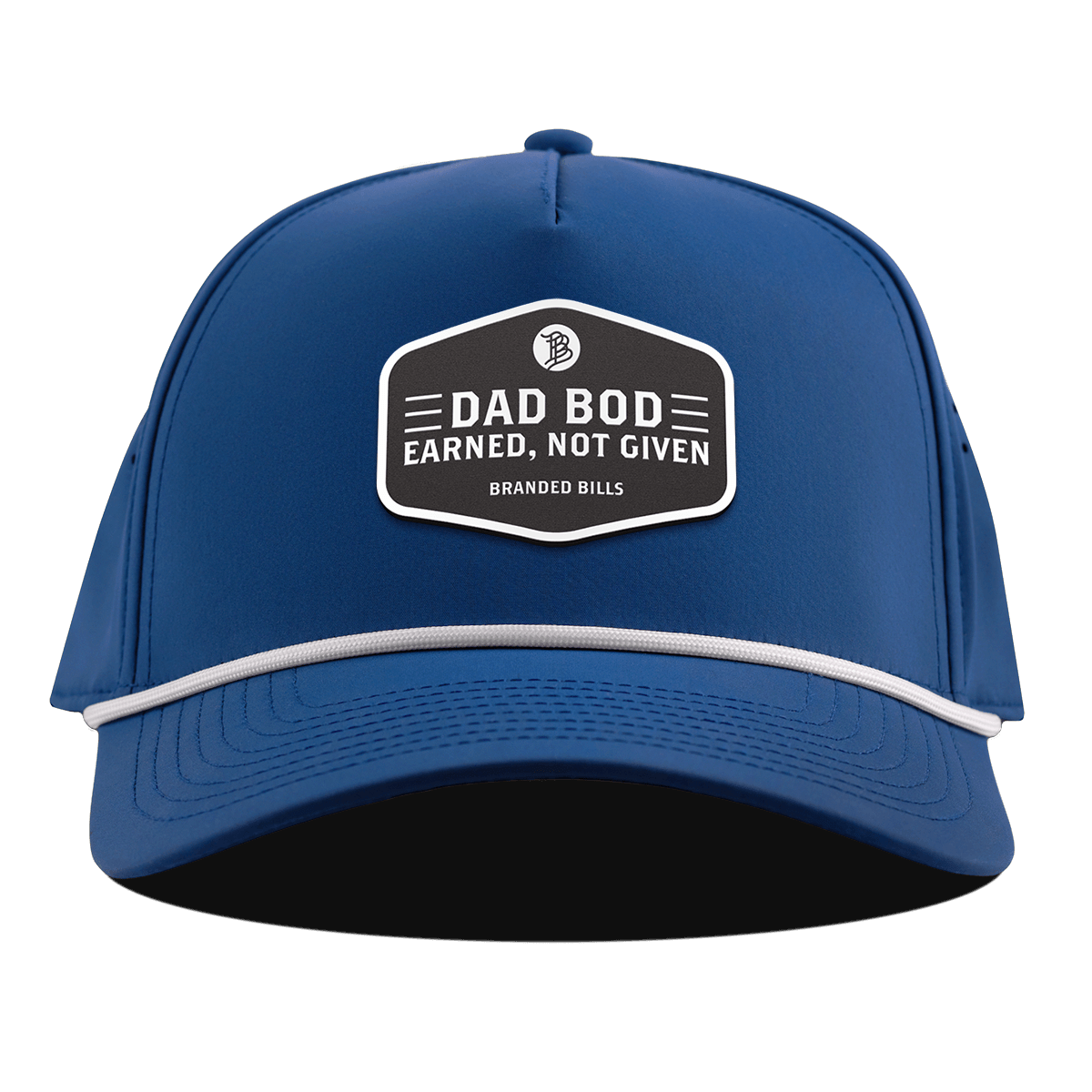 Dad Bod Curved 5 Panel Rope Royal 