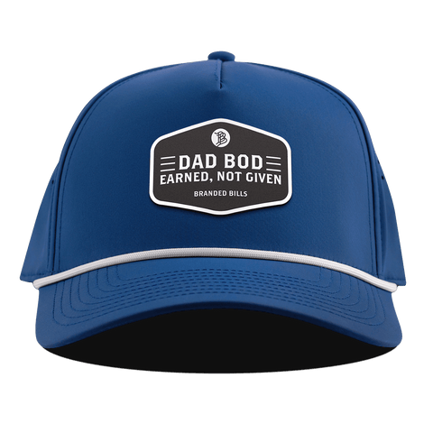Dad Bod Curved 5 Panel Rope Royal 