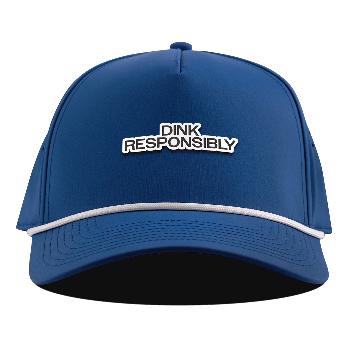 Dink Responsibly Curved 5 Panel Rope Royal