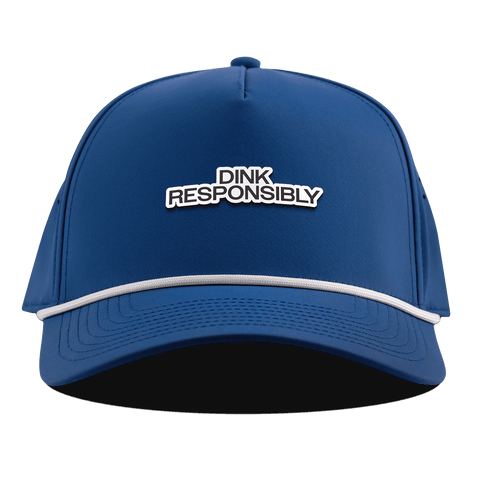 Dink Responsibly Curved 5 Panel Rope Royal