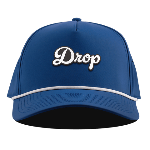 Drop Script Curved 5 Panel Rope Royal