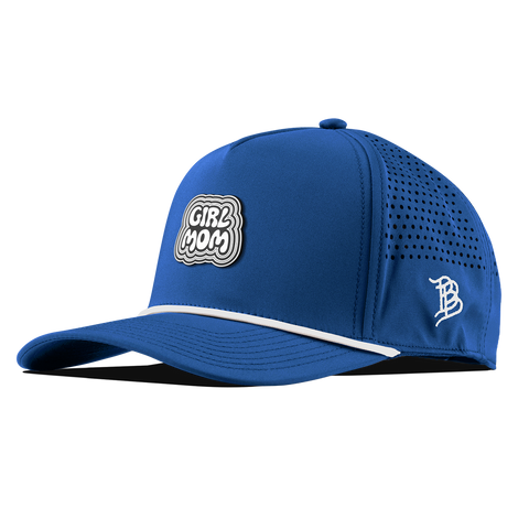 Girl Mom Curved 5 Panel Rope Royal