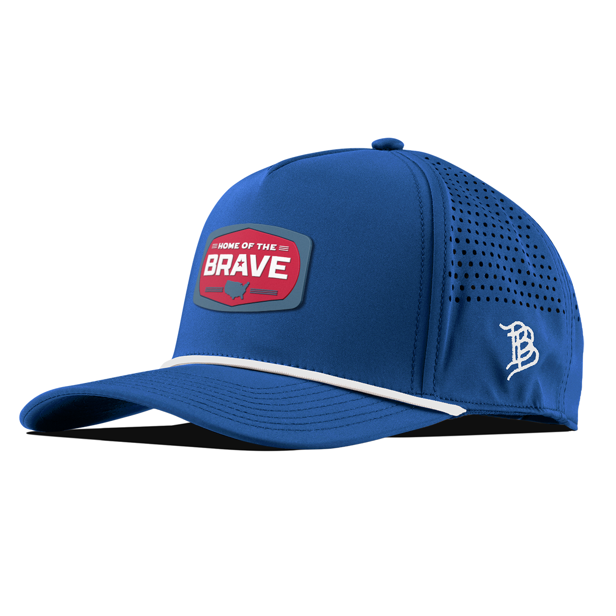 Home of the Brave Curved 5 Panel Rope Royal
