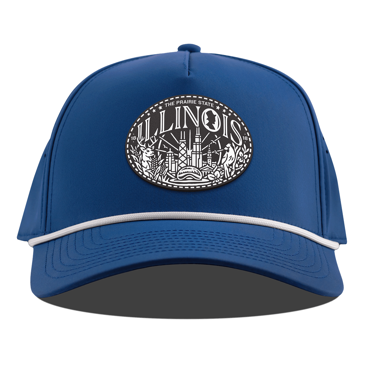 Illinois Traveler Curved 5 Panel Rope Royal