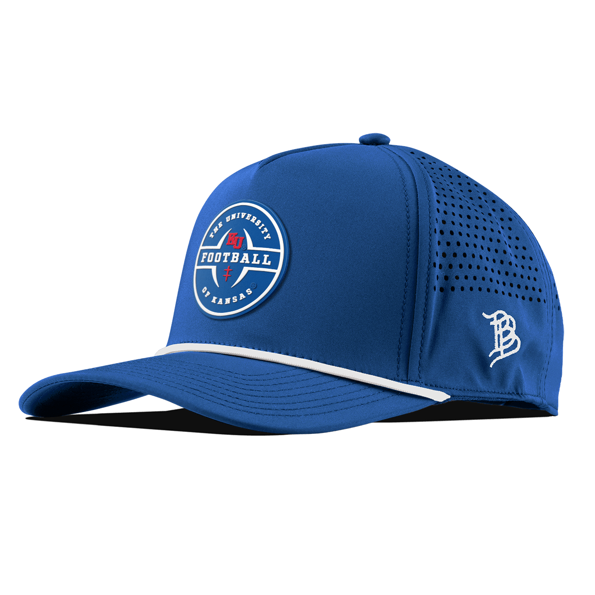 University of Kansas "Kansas Football Legacy" Curved 5 Panel Rope Royal