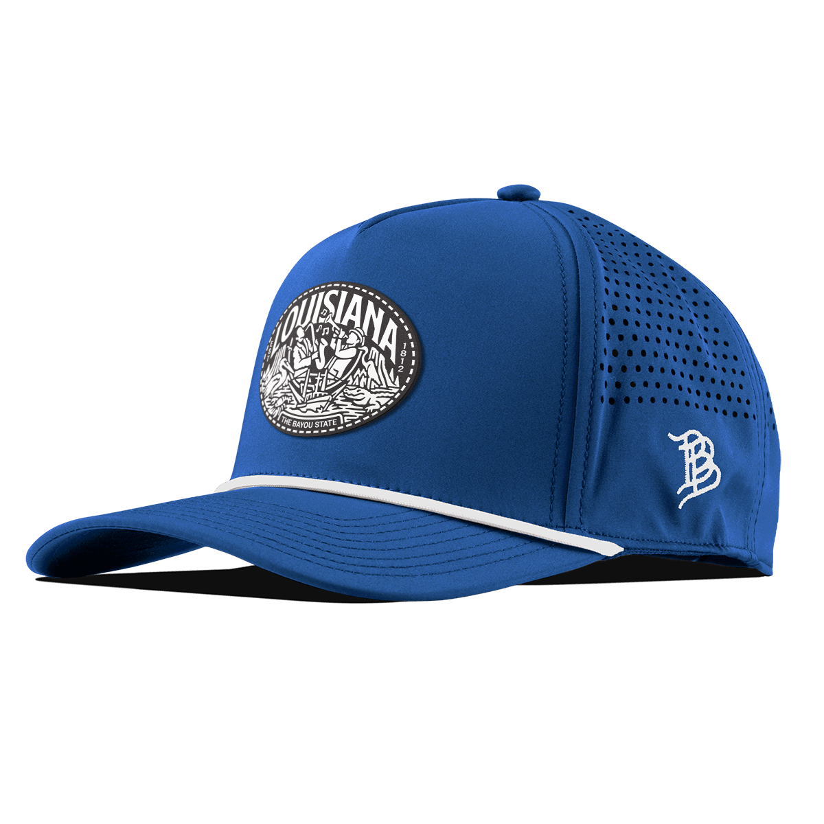 Louisiana Traveler Curved 5 Panel Rope Royal