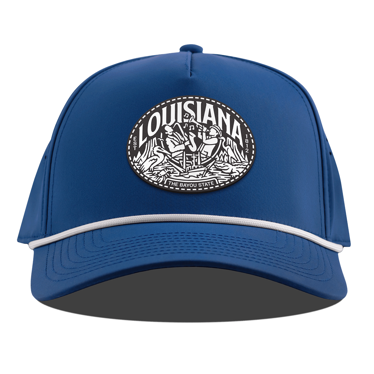 Louisiana Traveler Curved 5 Panel Rope Royal