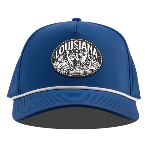 Louisiana Traveler Curved 5 Panel Rope Royal