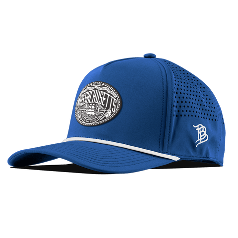 Massachusetts Traveler Curved 5 Panel Rope Royal