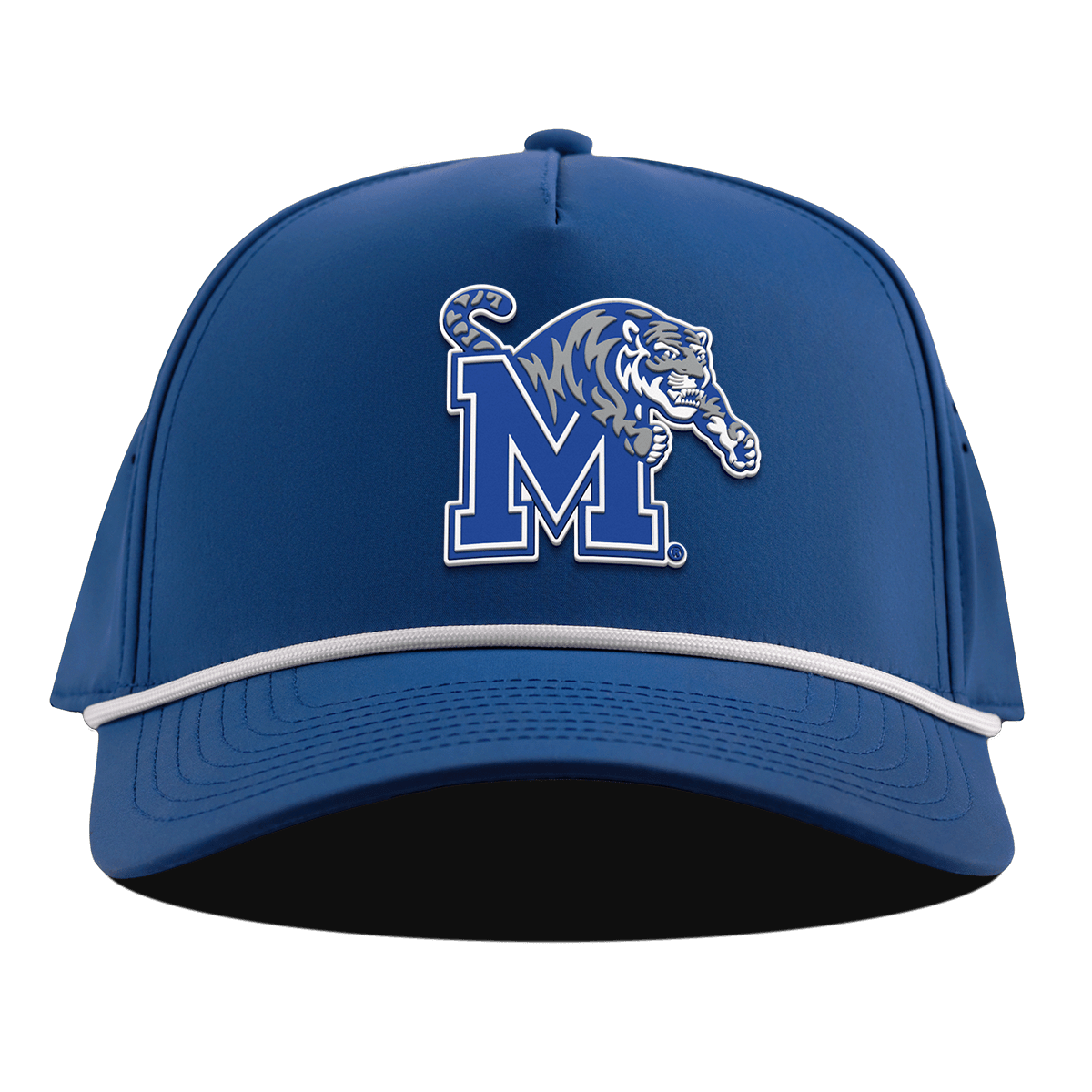 University of Memphis "Memphis Team Logo" Curved 5 Panel Rope Royal
