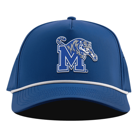 University of Memphis "Memphis Team Logo" Curved 5 Panel Rope Royal