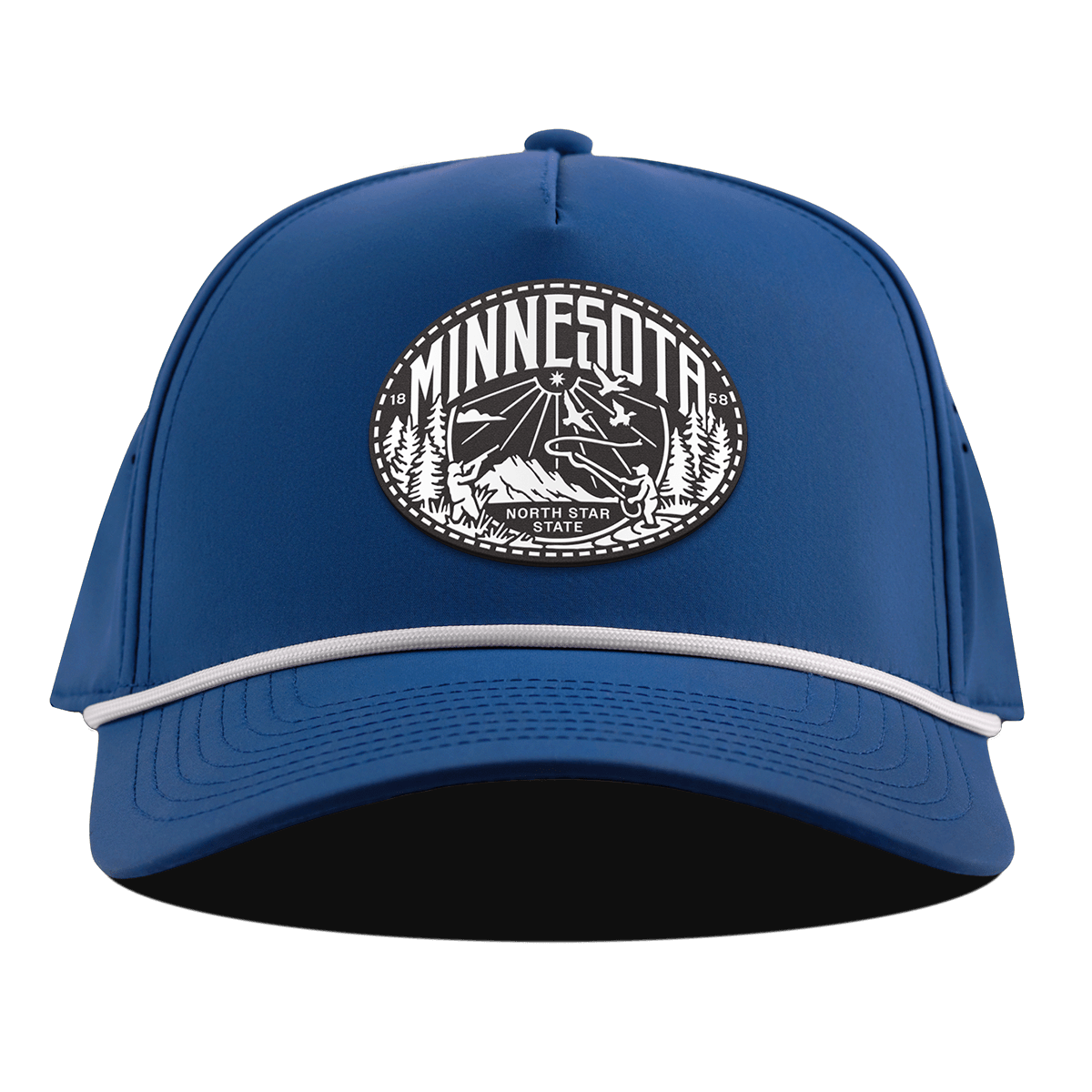 Minnesota Traveler Curved 5 Panel Rope Royal