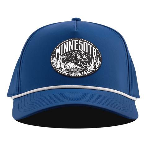 Minnesota Traveler Curved 5 Panel Rope Royal