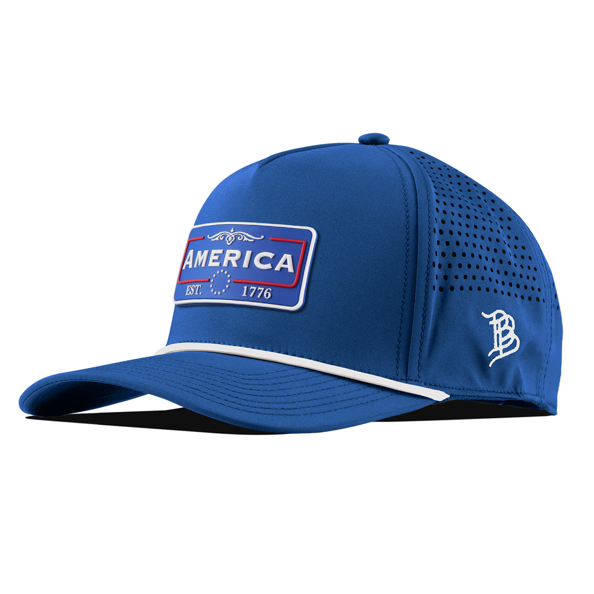 National Pride Curved 5 Panel Rope Royal