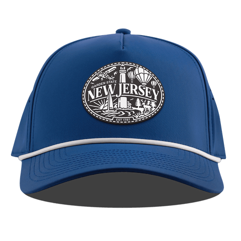 New Jersey Traveler Curved 5 Panel Rope Royal