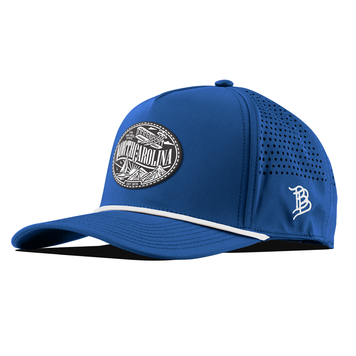 North Carolina Traveler Curved 5 Panel Rope Royal