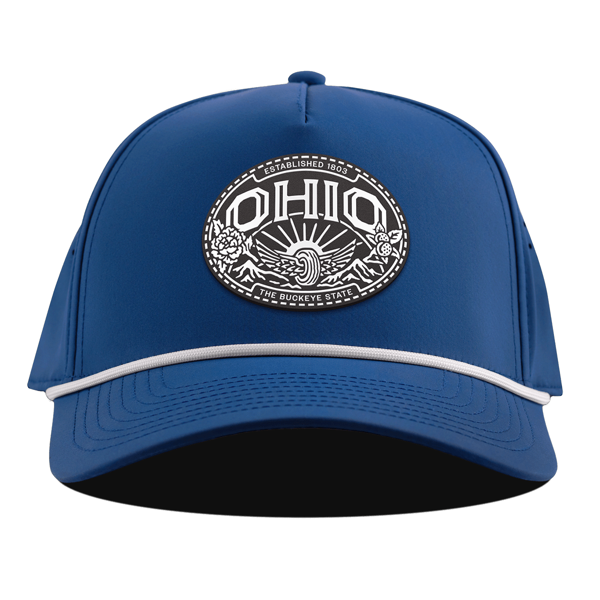 Ohio Traveler Curved 5 Panel Rope Royal