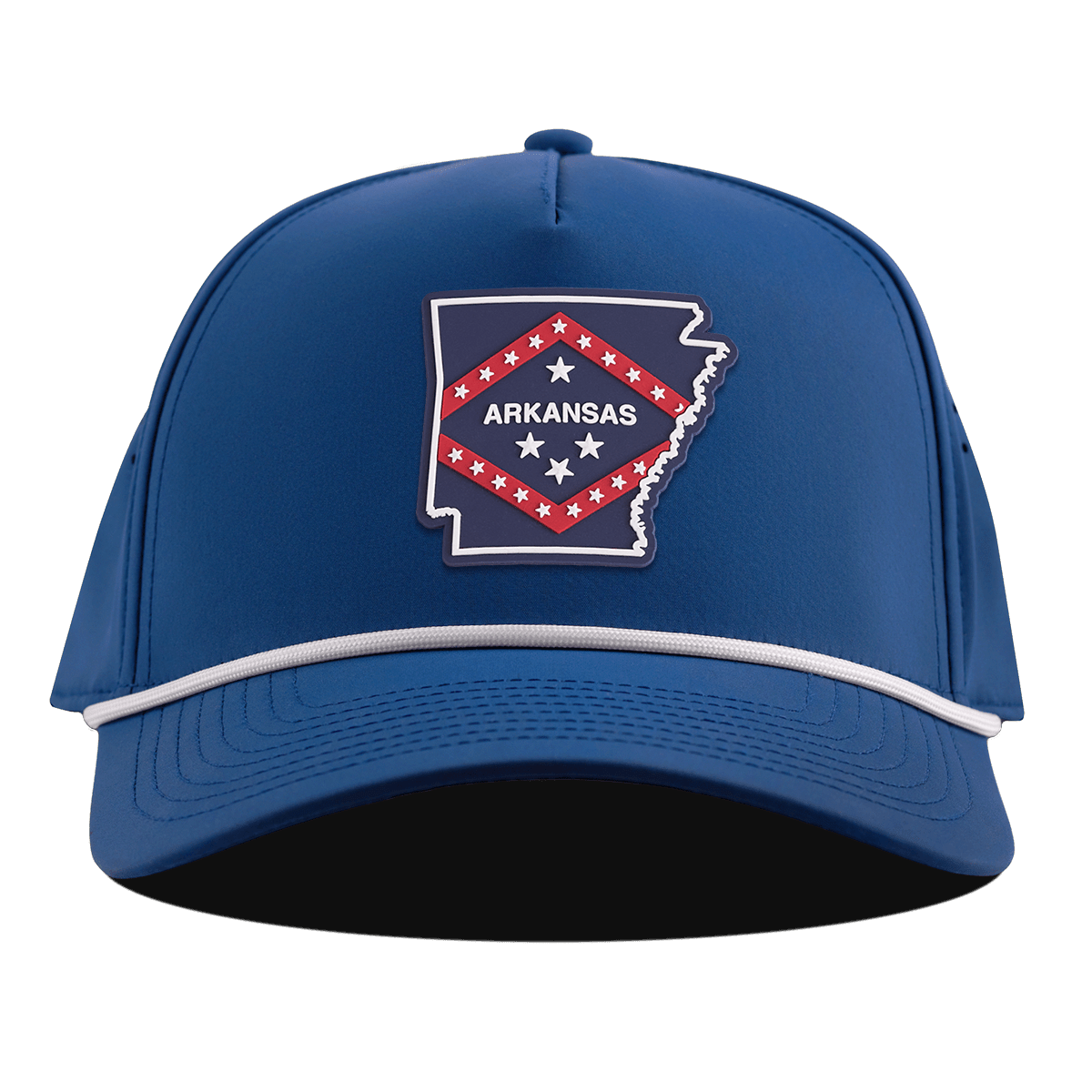 Arkansas Patriot Series Curved 5 Panel Rope Royal