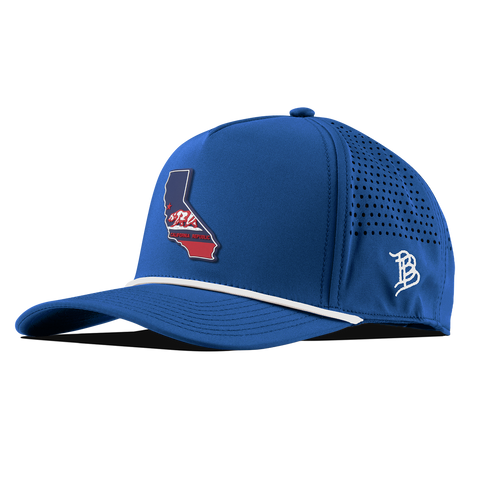 California Patriot Series Curved 5 Panel Rope Royal