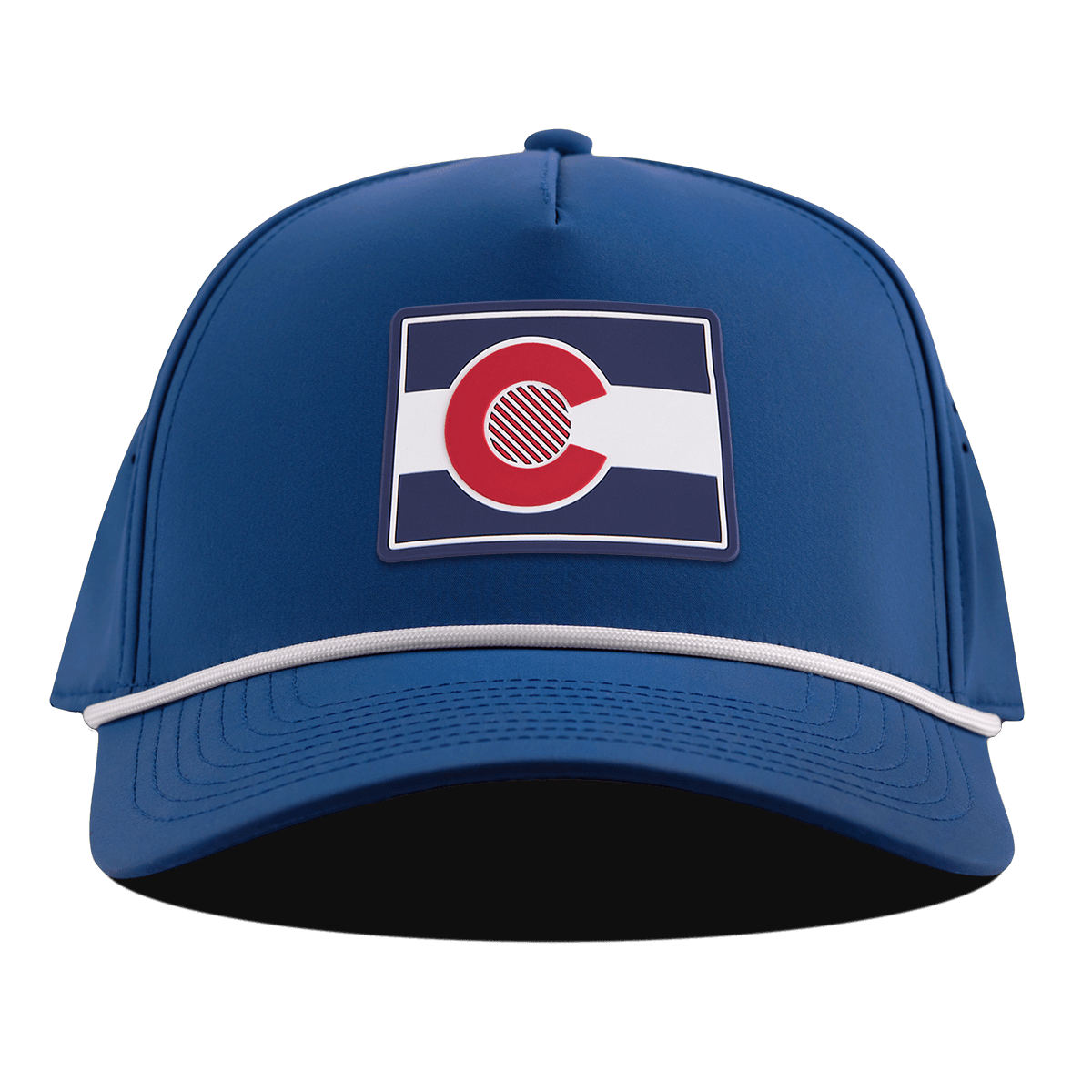 Colorado Patriot Series Curved 5 Panel Rope Royal