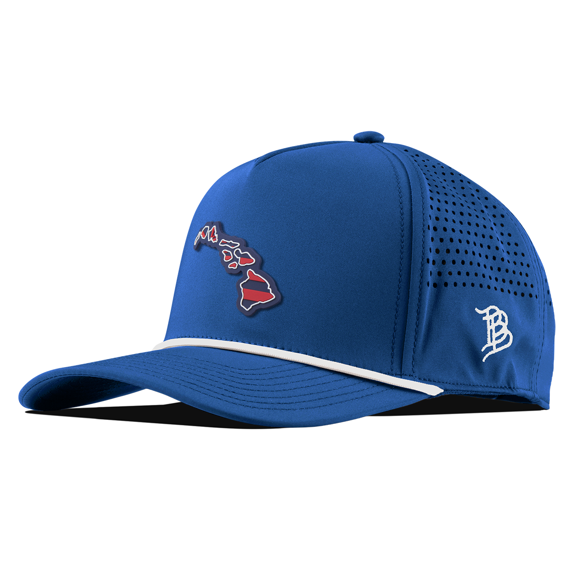 Hawaii Patriot Series Curved 5 Panel Rope Royal