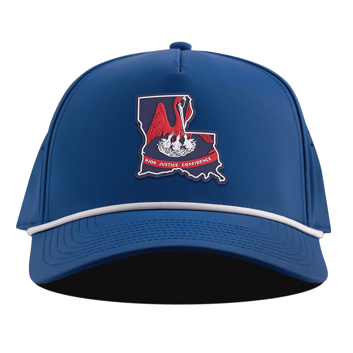 Louisiana Patriot Series Curved 5 Panel Rope Royal