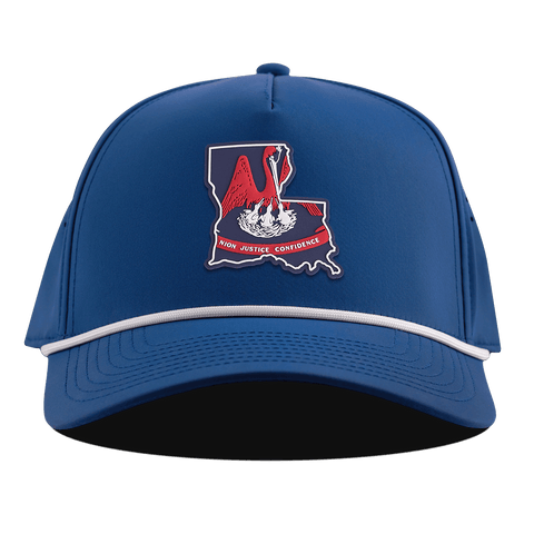Louisiana Patriot Series Curved 5 Panel Rope Royal