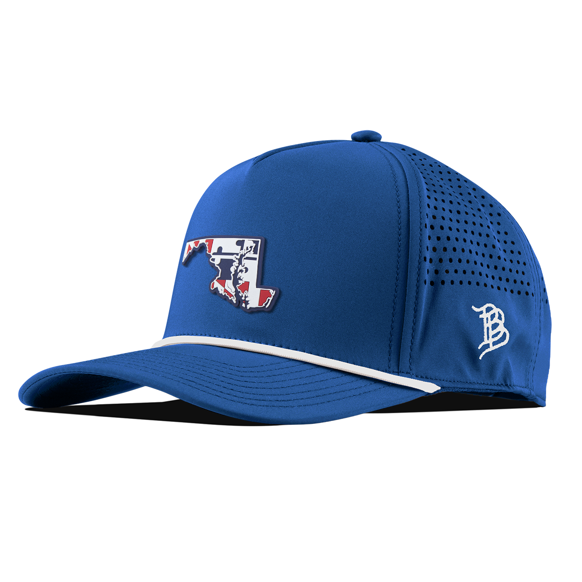 Maryland Patriot Series Curved 5 Panel Rope Royal
