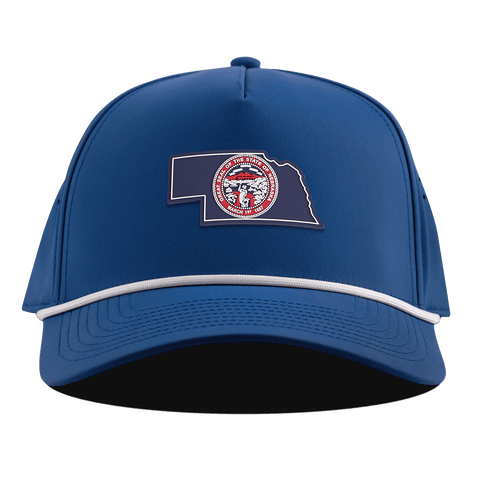 Nebraska Patriot Series Curved 5 Panel Rope Royal