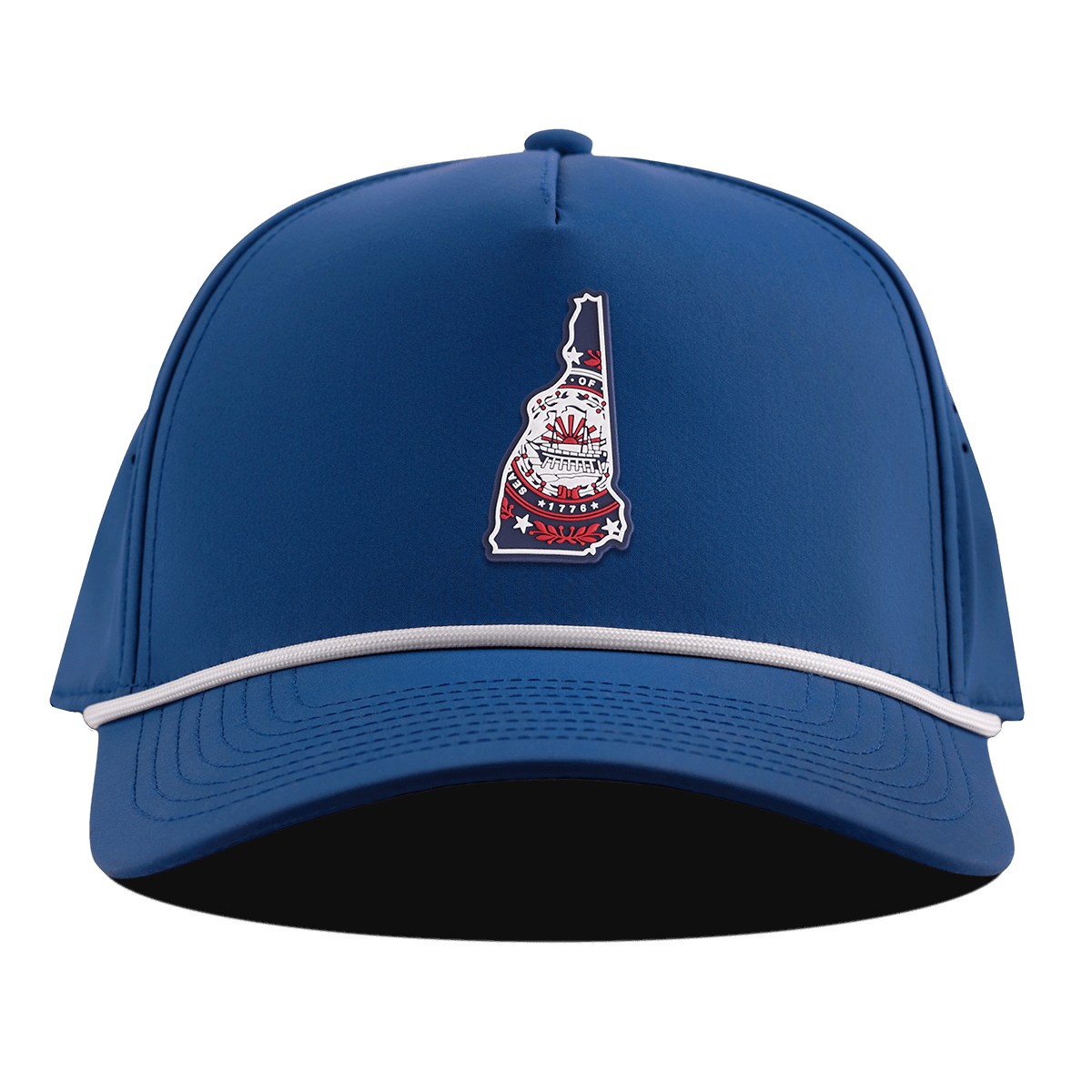 New Hampshire Patriot Series Curved 5 Panel Rope Royal