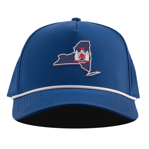 New York Patriot Series Curved 5 Panel Rope Royal