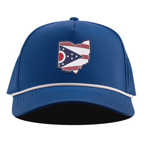 Ohio Patriot Series Curved 5 Panel Rope Royal