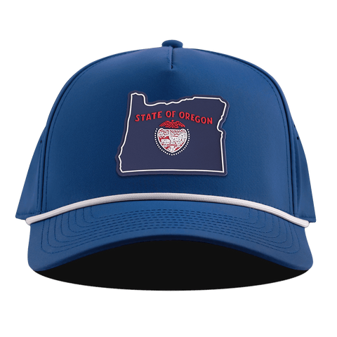 Oregon Patriot Series Curved 5 Panel Rope Royal