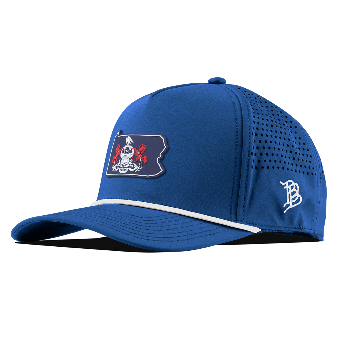 Pennsylvania Patriot Series Curved 5 Panel Rope Royal