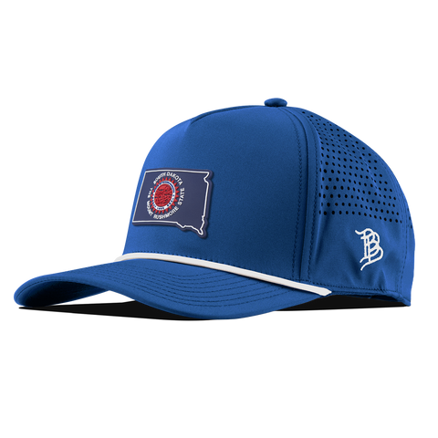 South Dakota Patriot Series Curved 5 Panel Rope Royal