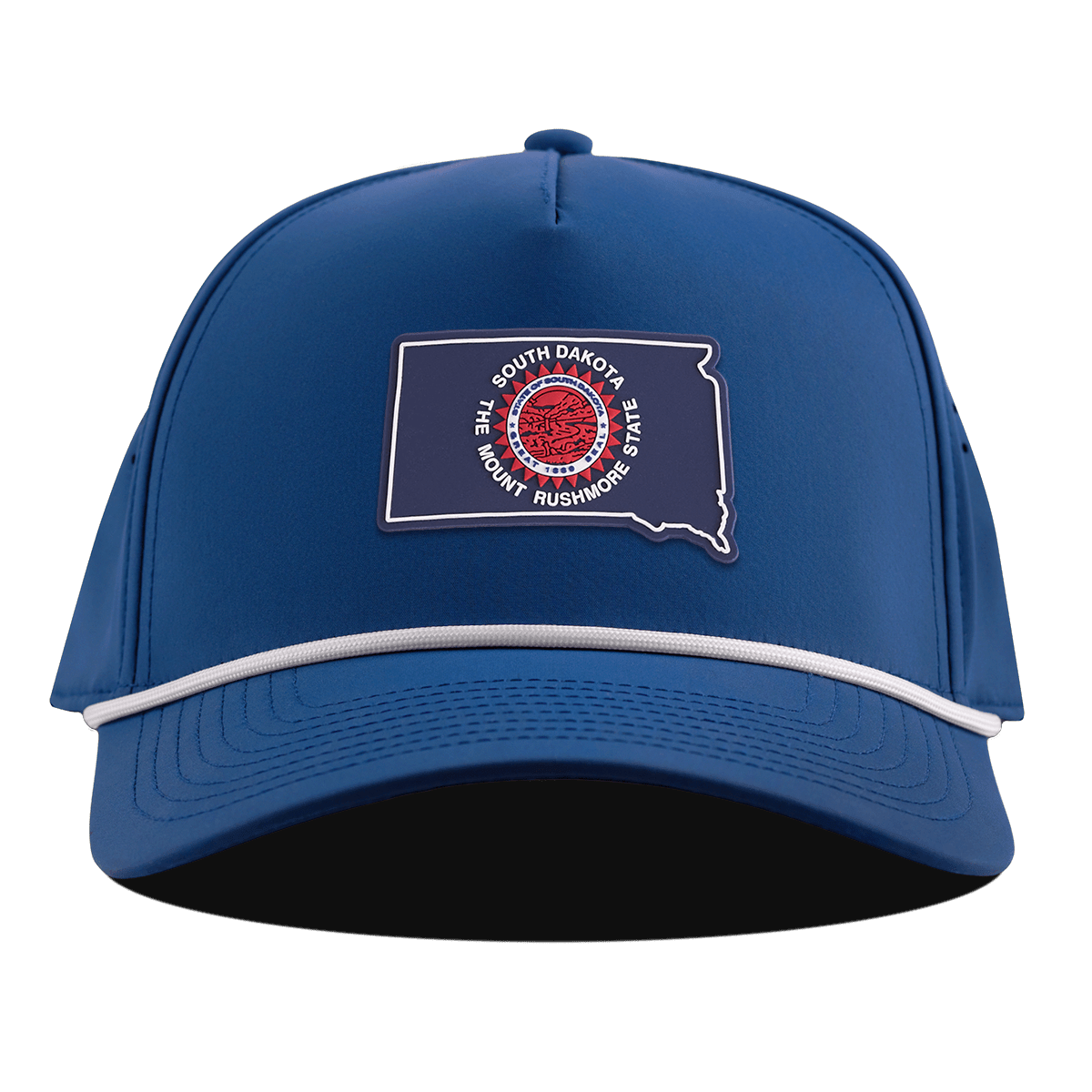 South Dakota Patriot Series Curved 5 Panel Rope Royal