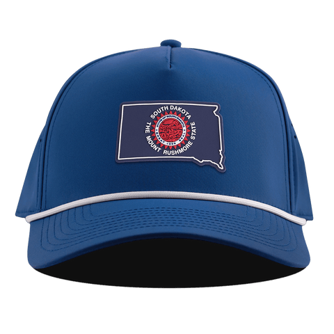 South Dakota Patriot Series Curved 5 Panel Rope Royal