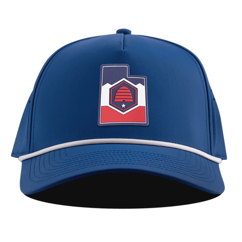Utah Patriot Series Curved 5 Panel Rope Royal