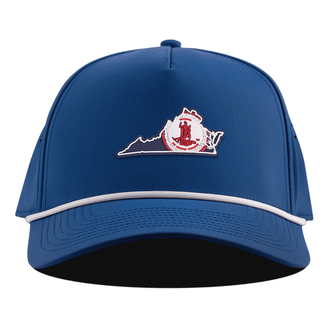 Virginia Patriot Series Curved 5 Panel Rope Royal