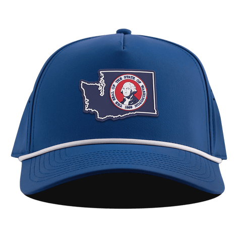 Washington Patriot Series Curved 5 Panel Rope Royal