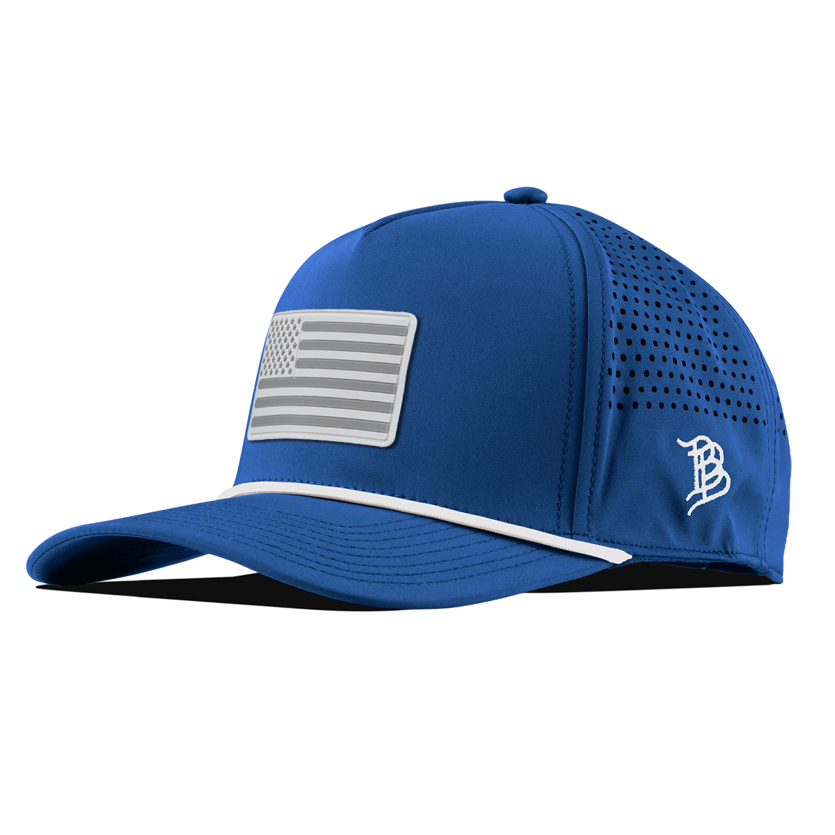 Pearl Old Glory Curved 5 Panel Rope Royal