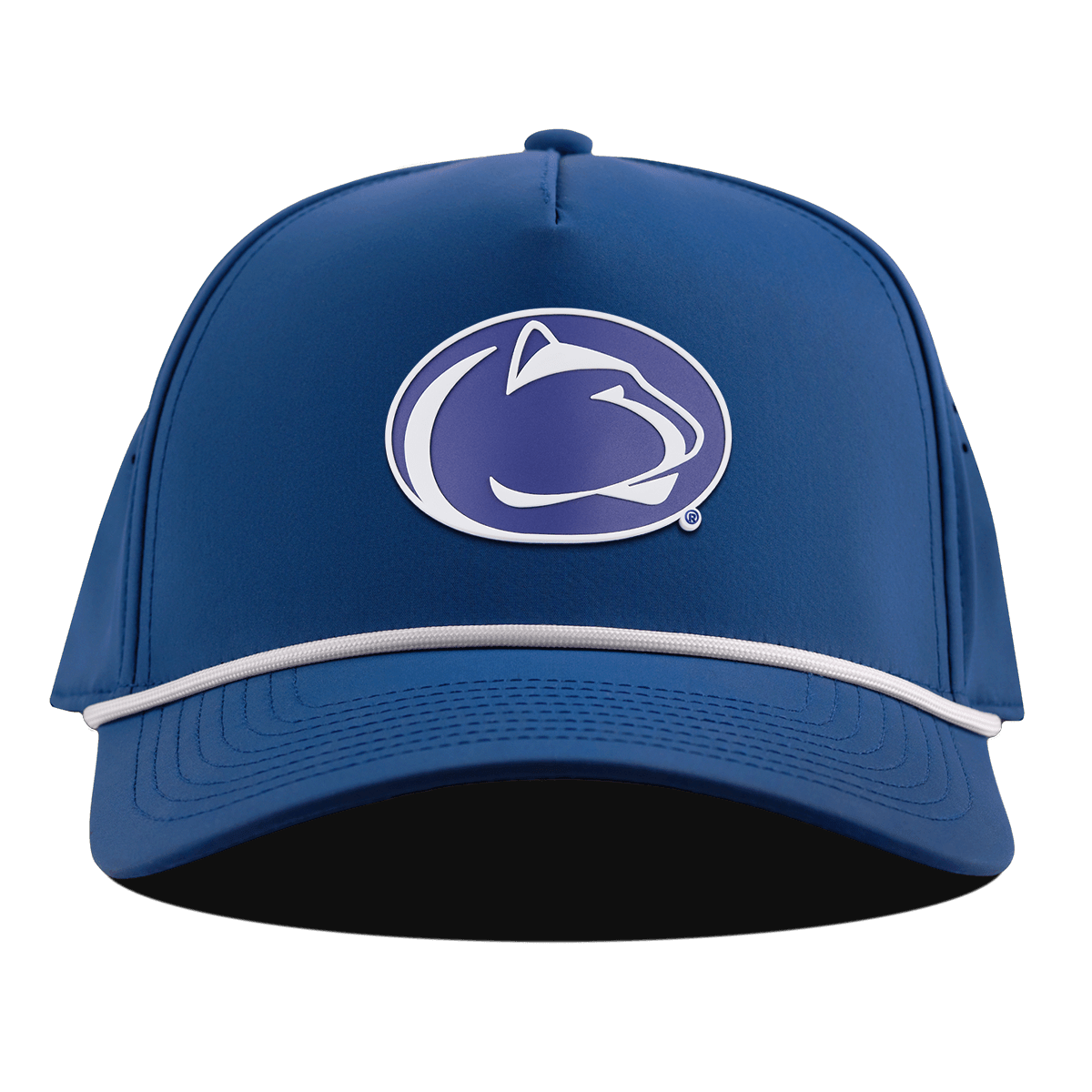 Pennsylvania State University "Penn State Team Logo" Curved 5 Panel Rope Royal