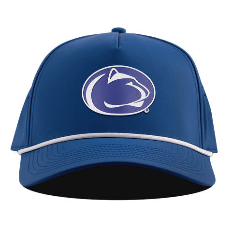 Pennsylvania State University "Penn State Team Logo" Curved 5 Panel Rope Royal